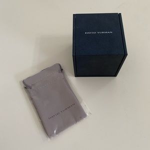 David Yurman Ring Box with Unopened Jewelry Pouch